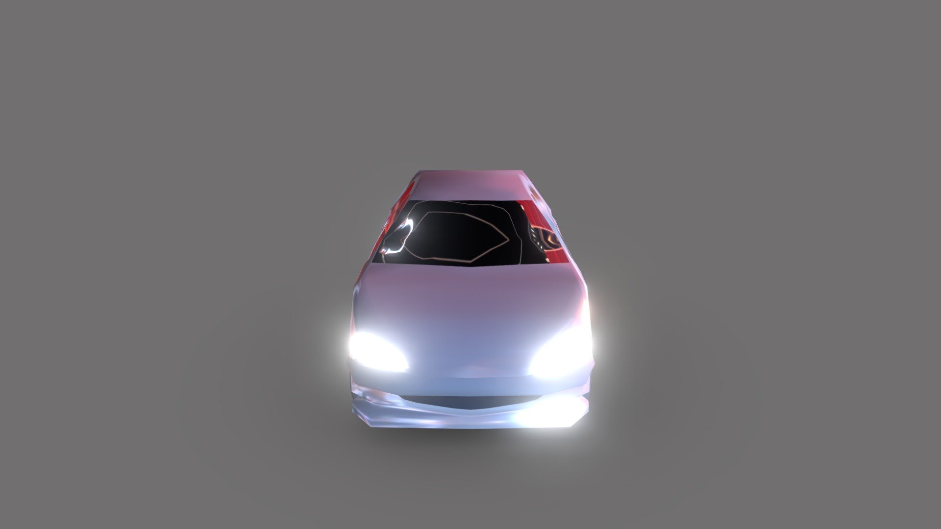 Peugeot 206 low poly