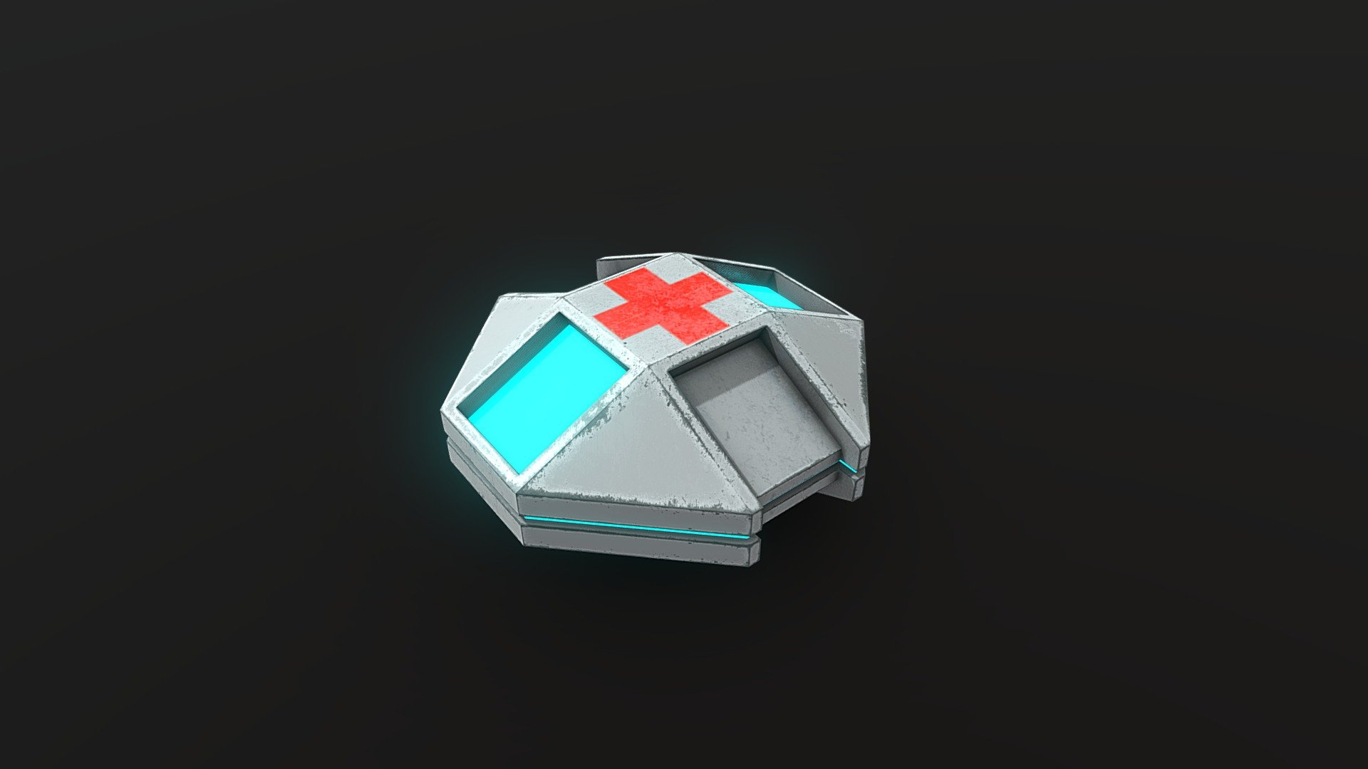 Health Pack - 3D model by Nathan (@nathanscrap) [242eb17] - Sketchfab