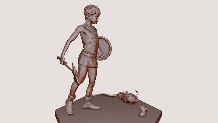 Starting the path of a class: Fighter 3D Model