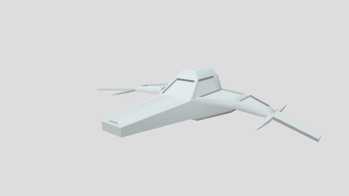 Spaceship 3D Model