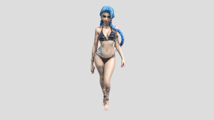 Aqua Warrior 3D Model