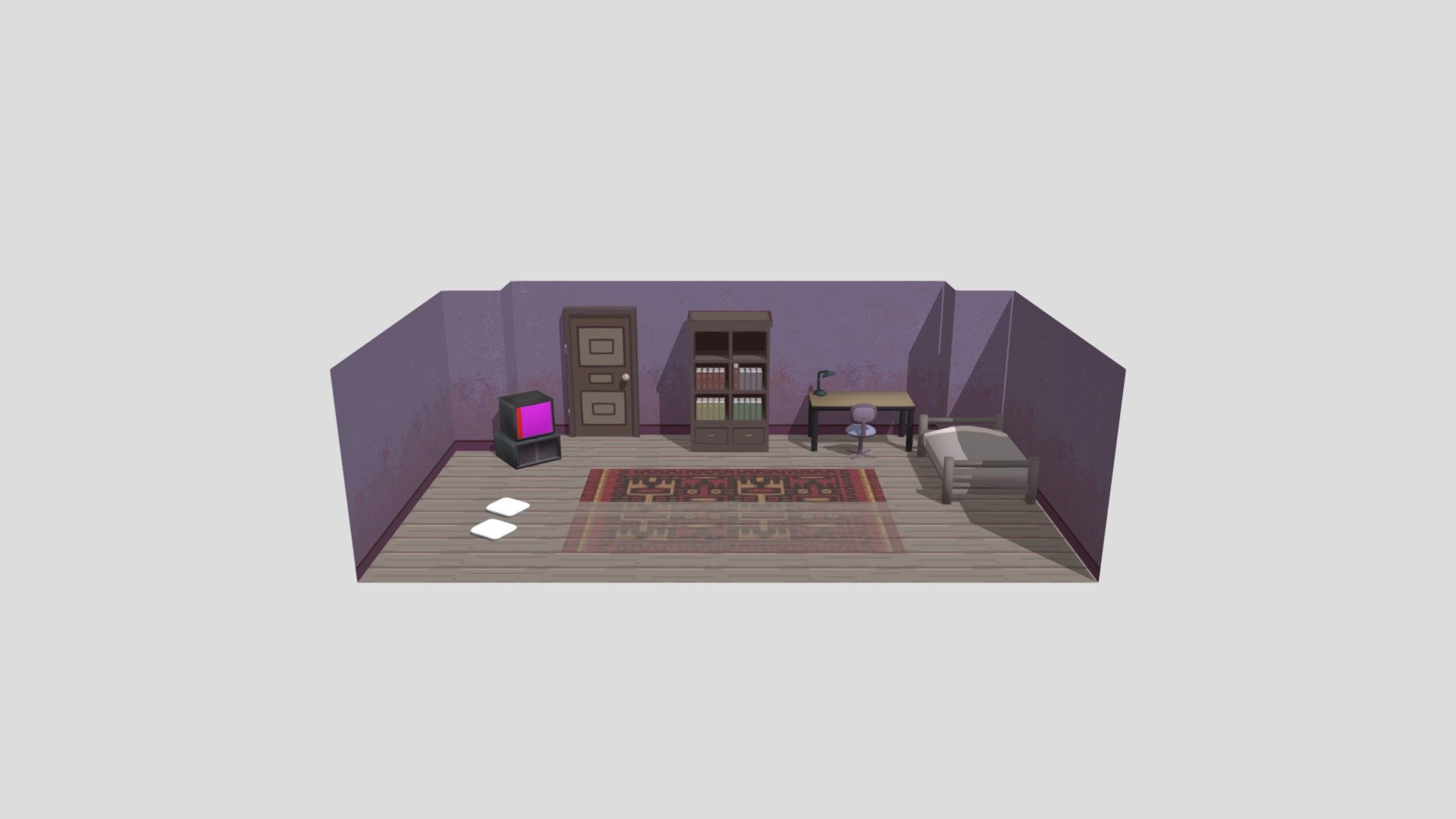 room4 - 3D model by MeowsFortuna [2430bd2] - Sketchfab