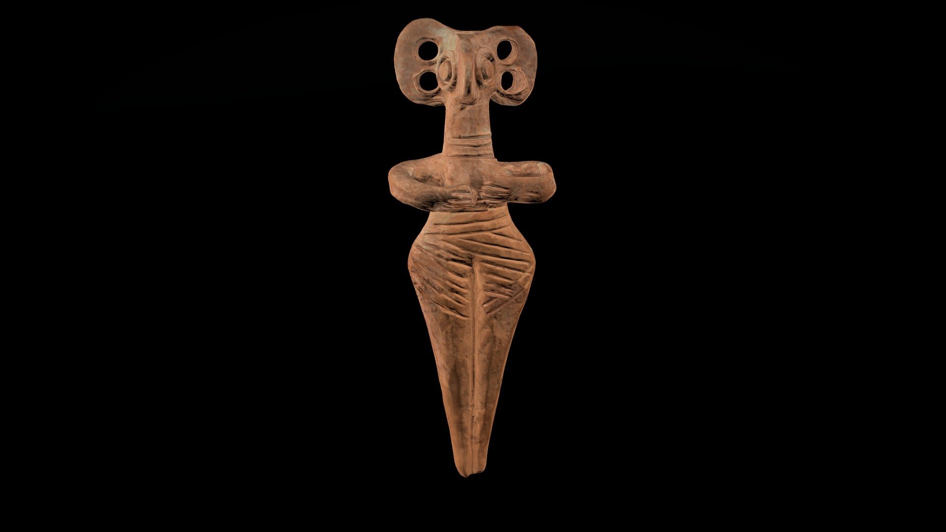 SAM A 0877 Cypriot Female with birdlike face - 3D model by AMRICHA ...