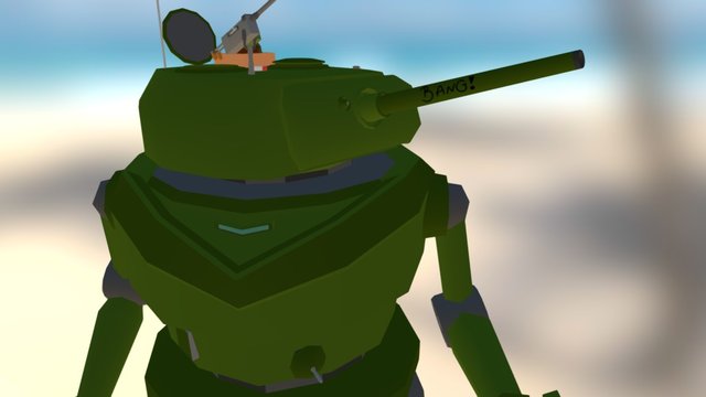 Tank Thing V1 3D Model