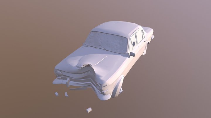 CrushedGaz_draft 3D Model
