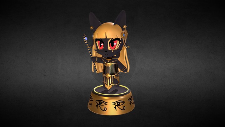 Anubis OC by BurgerKiss 3D Model