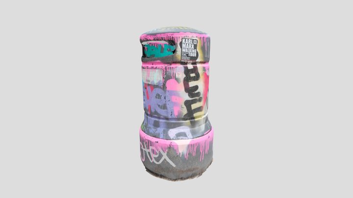 TrashBin [GameReady] 3D Model