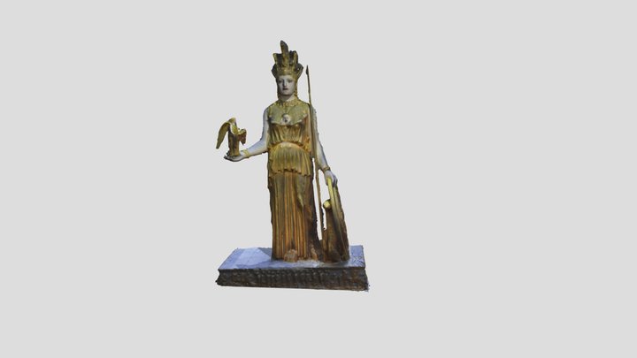 Athena Textured (In Metashape) 3D Model