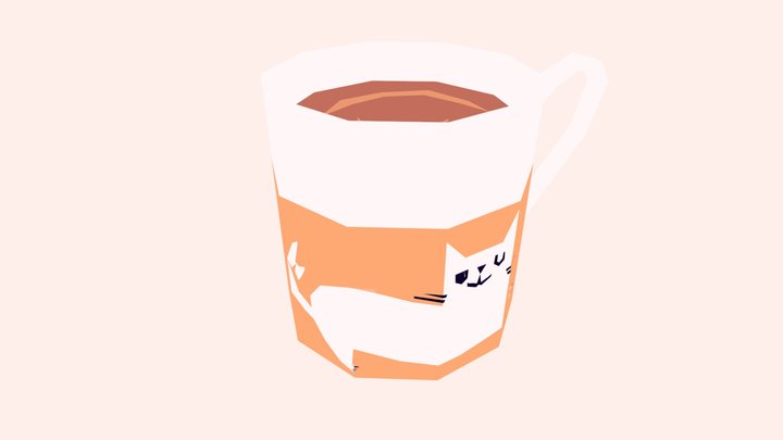 My M0000rn11ng Coff33e 3D Model