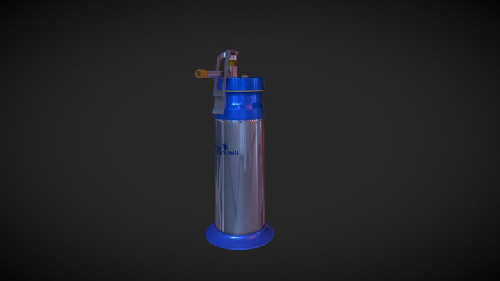 Spray Difusor Cryogenic 3D Model