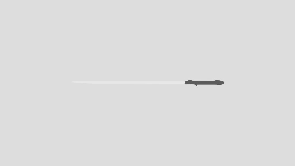 Dark saber V1 low poly