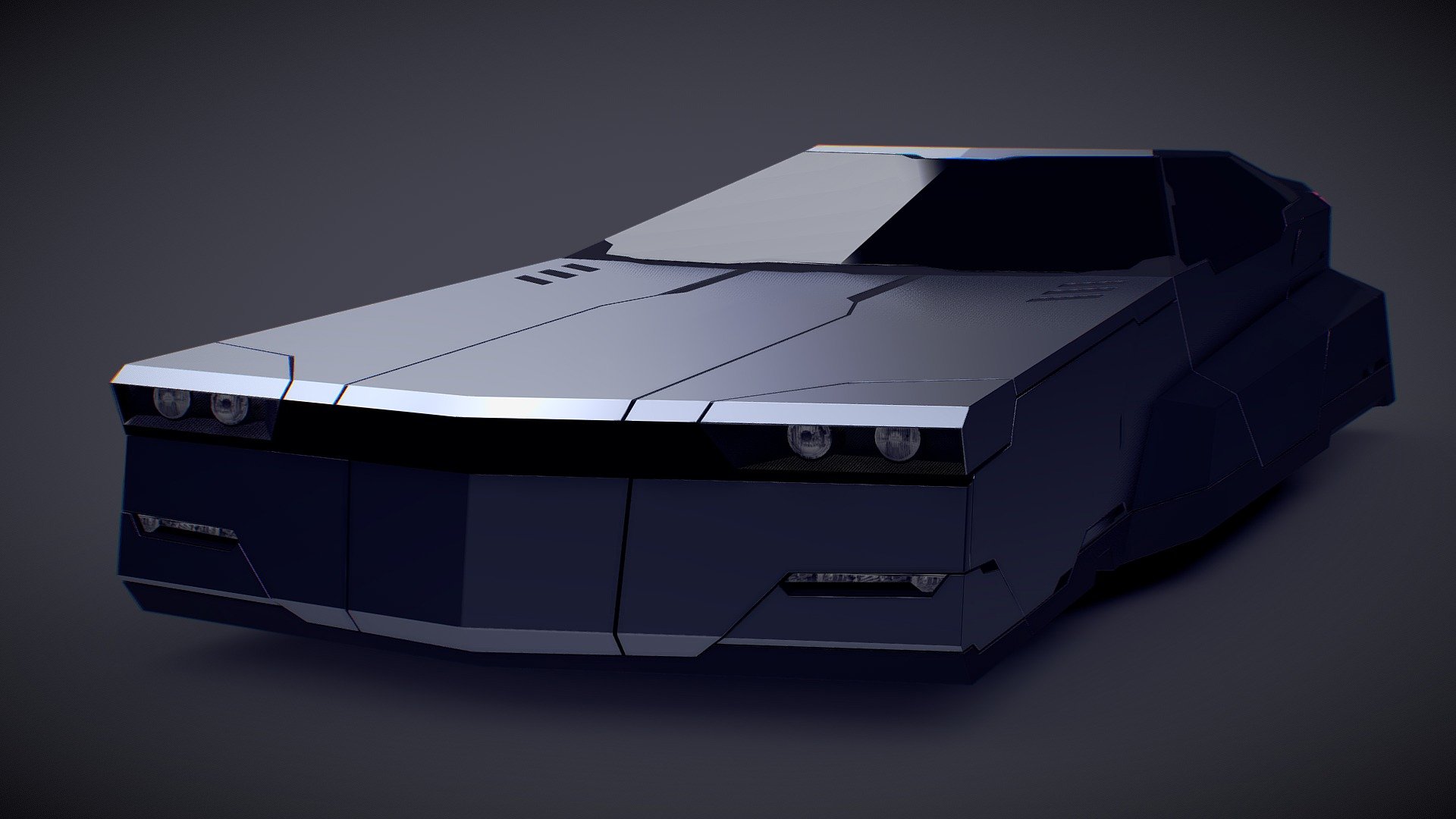 FREE Sci-Fi Vehicle 032 FV - public domain (CC0) - Download Free 3D ...