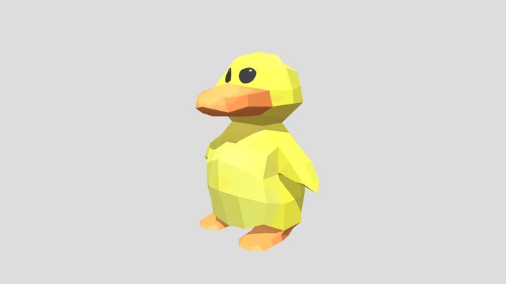 pato_lowpoly 3D Model