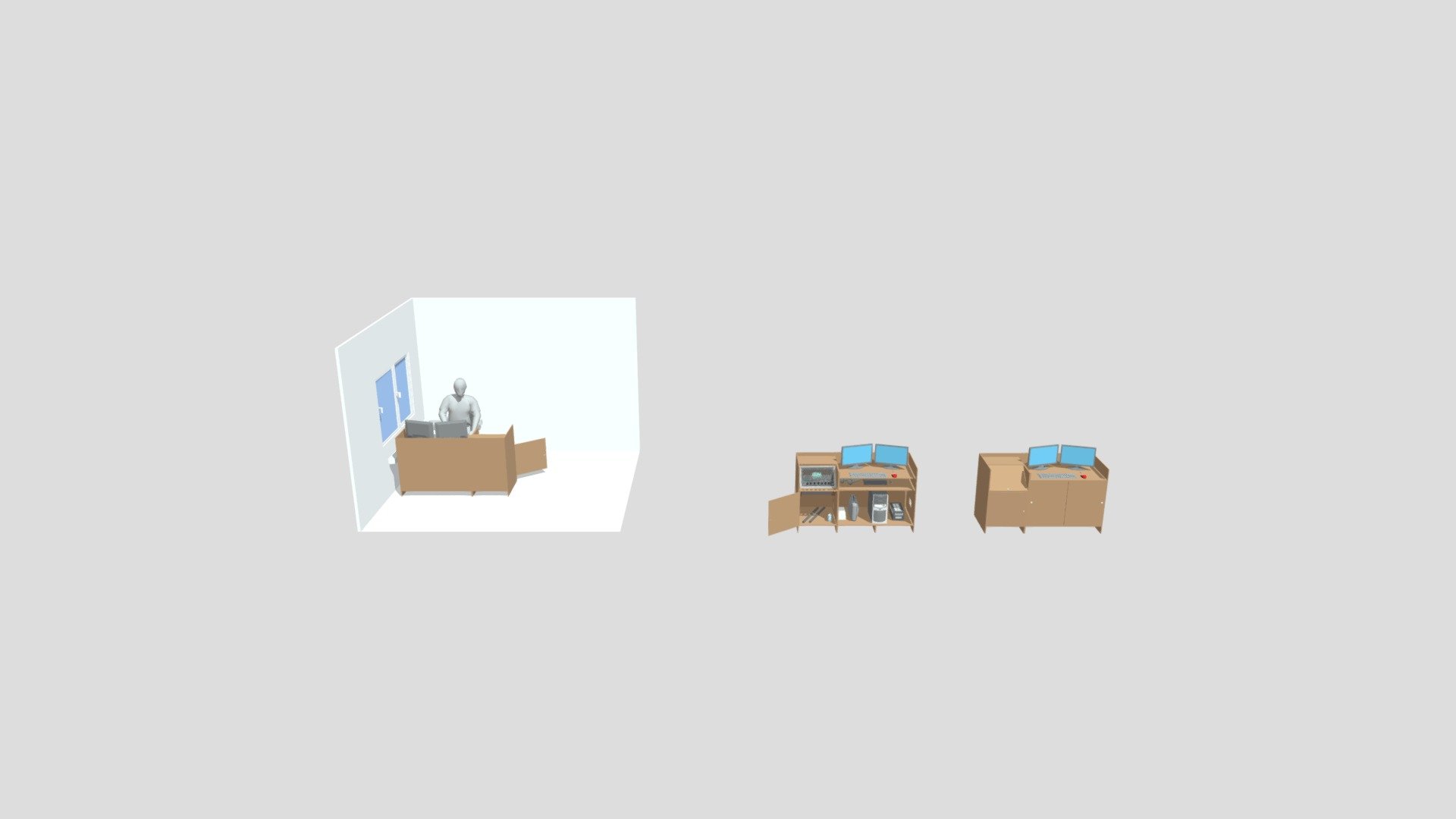 Mueble Audio Y Video Nuevo