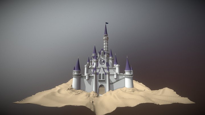 Magical Castle 3D Model