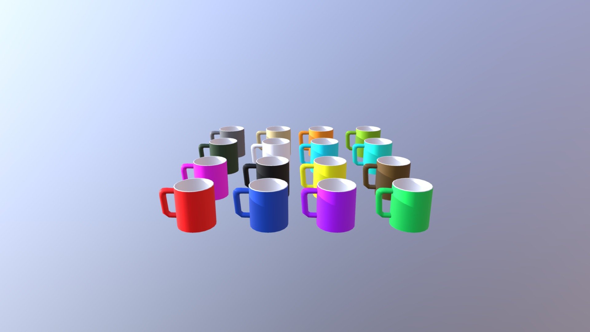 Coffee Cup Selection