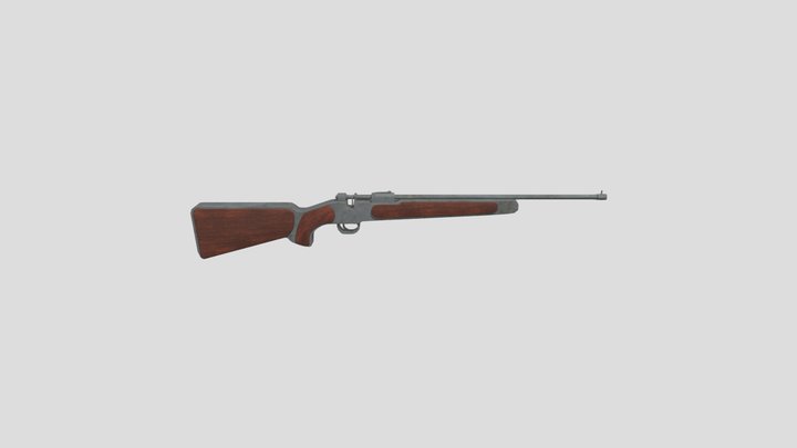 Hunting rifle – Free 3D Model STL