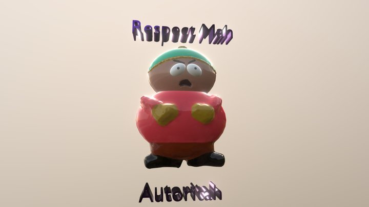 Cartman meme 3D Model