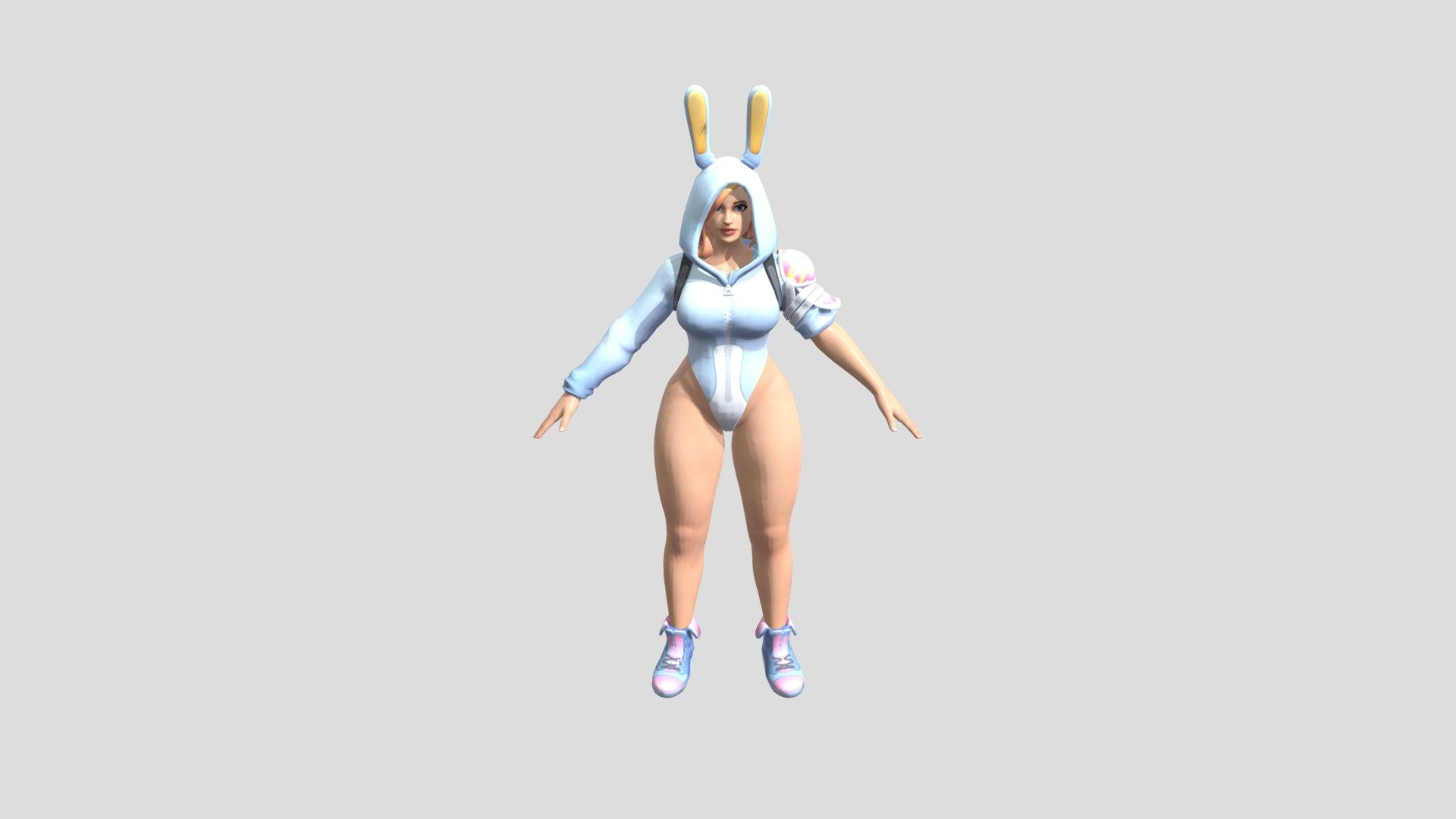 Fortnite_Penny_BunnySuit - Download Free 3D model by gg101 (@gg101)  [243e1bb]