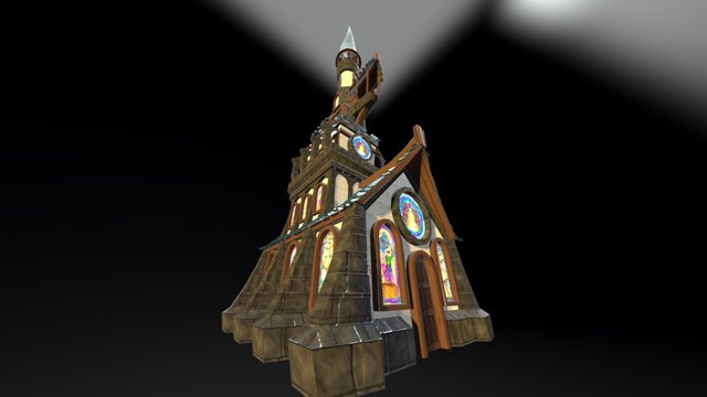 14 Chapel 02 3D Model