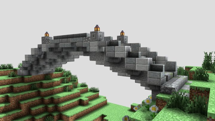 Stone Bridge 3D Model