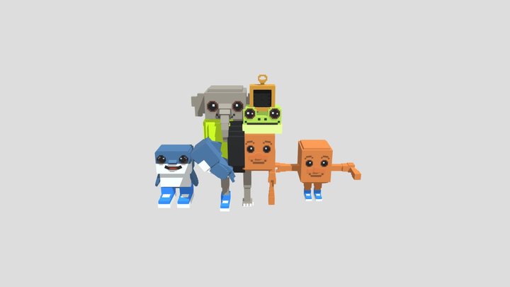 Los_ Combinasionas_steal_a_brainrot 3D Model