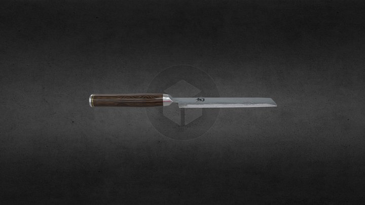 Shun Knife 3D Model