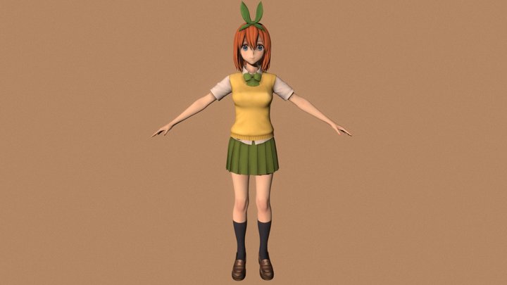 Yotsuba 3D models - Sketchfab