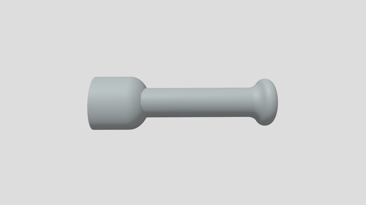 Handle/Grip for Oculus Controller - 3D Printable 3D Model