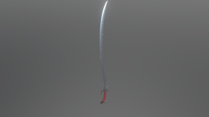 Justiciar Sword 3D Model