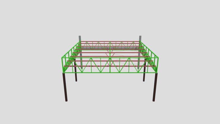 Cobertura Sala De Máquinas - Fabiana Varjão 3D Model