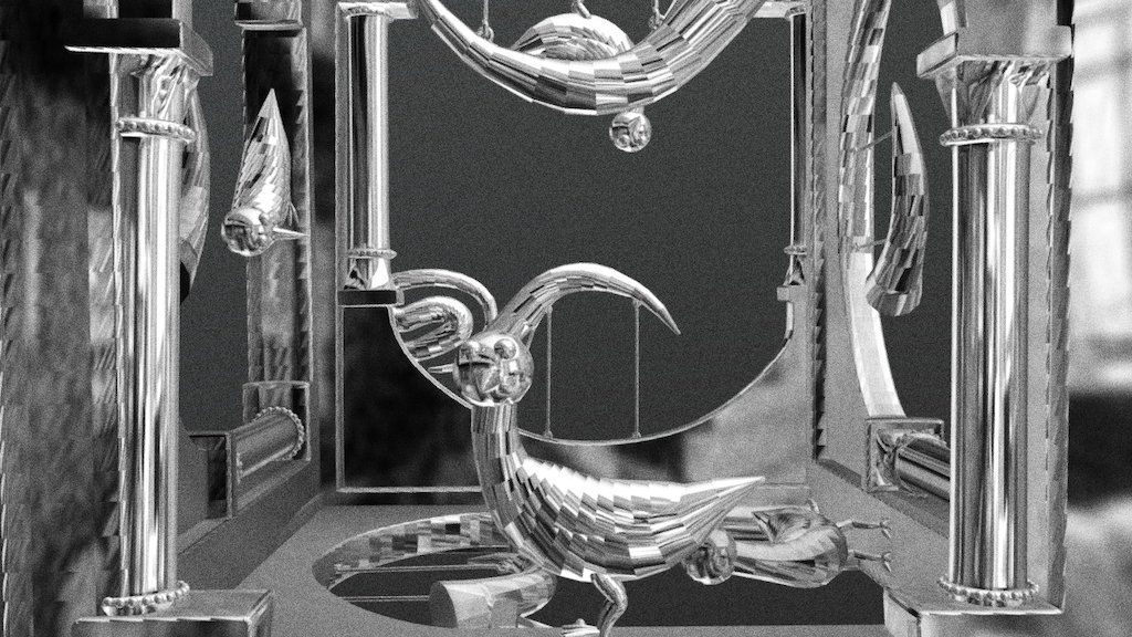 Another world. Inspired by M.C.Escher
