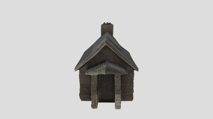 Stone House 3D Model