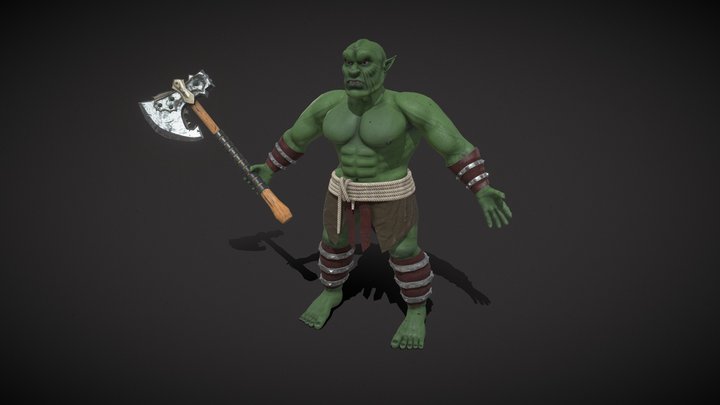 Orc 3D Model
