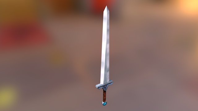 Viking sword 05 3D Model