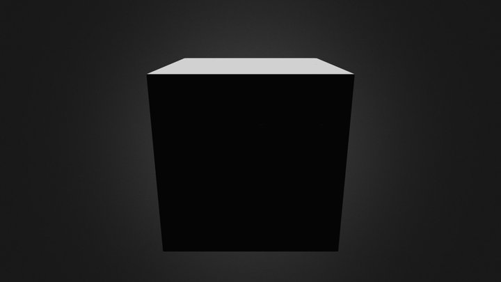 Cube Fading 3D Model