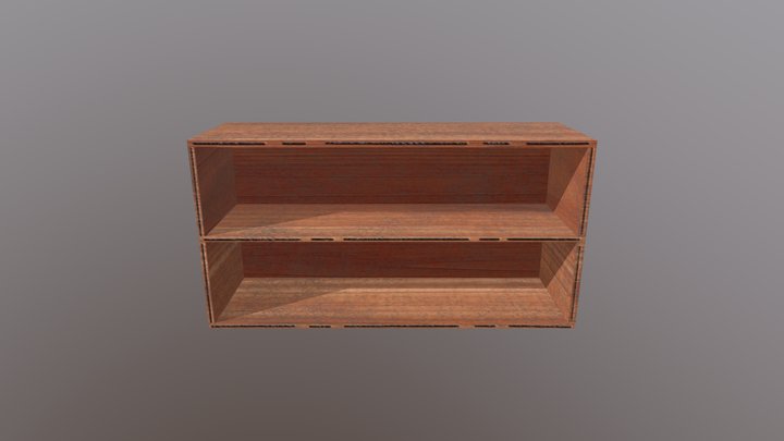 Mueble_Biblioteca 3D Model