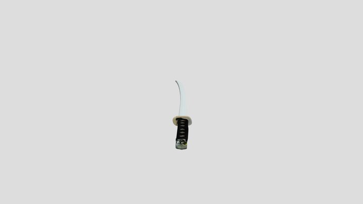 Midnight Shard Sunny Sword 3D Model