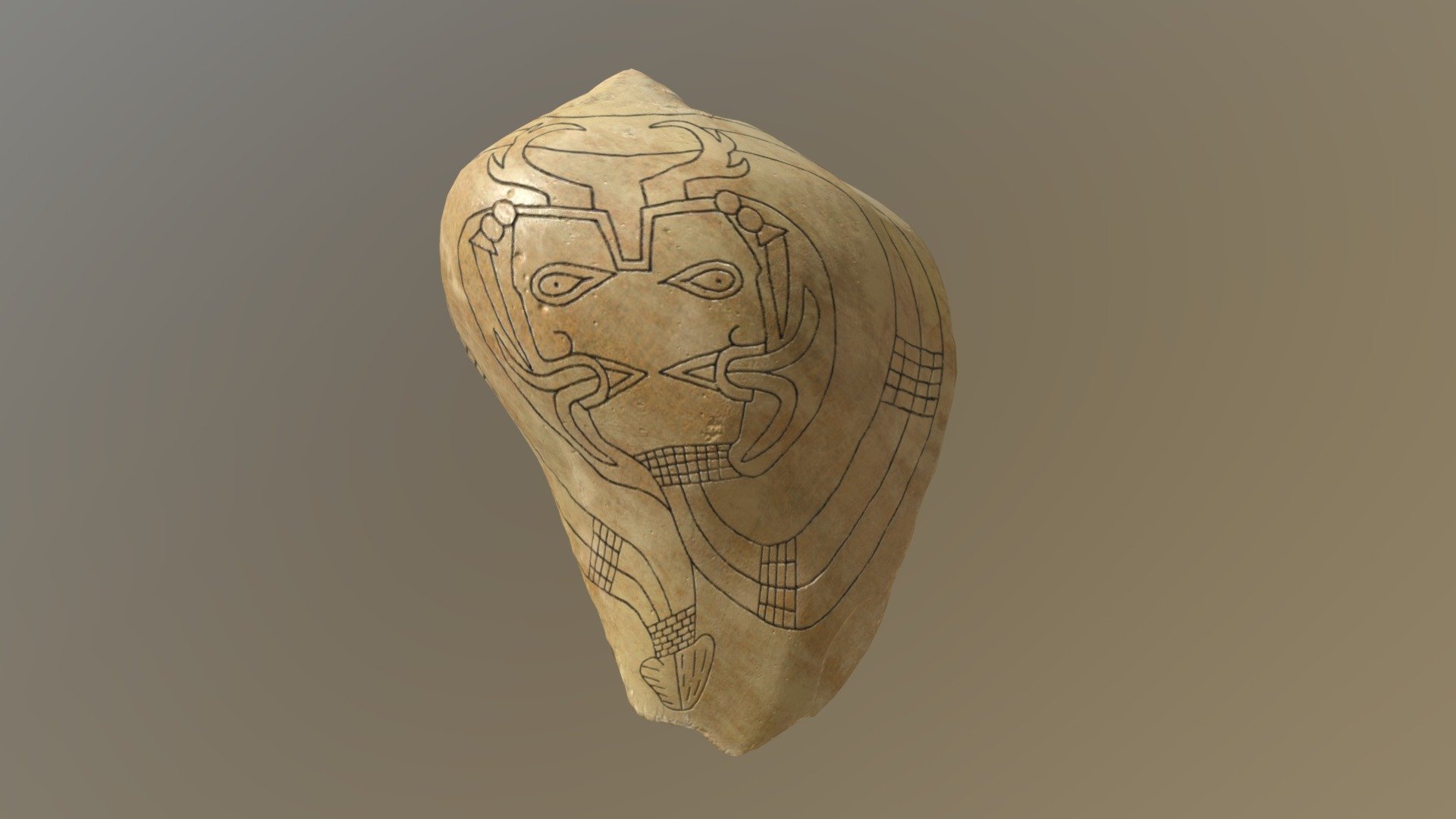 Shell Wedge-Mouth Spirit: Serpent Form - 3D model by Tesseract Center ...