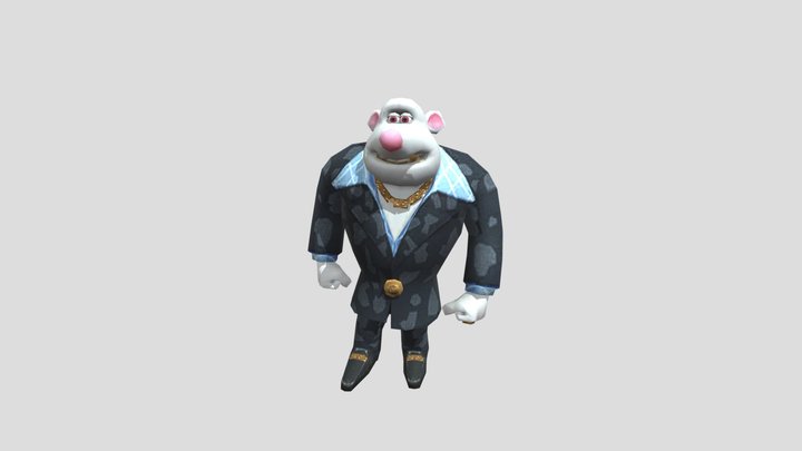 Whitey 3D Model