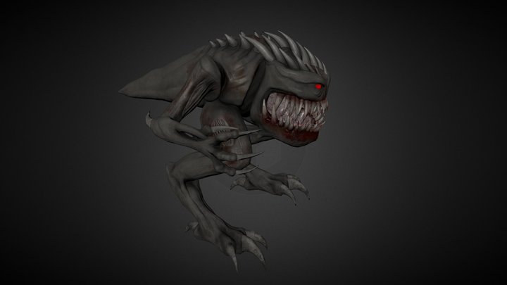 Biter (Alien Shooter 2) 3D Model
