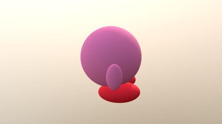 Meme Kerby 3D Model