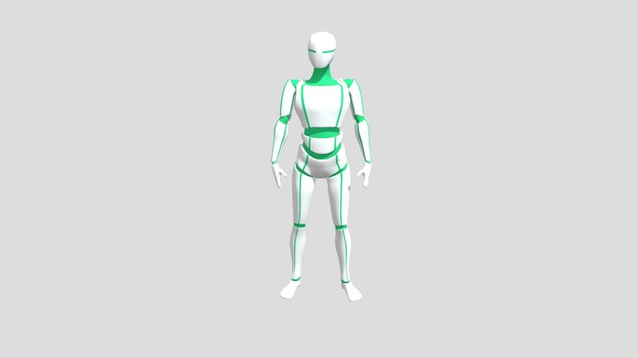 Brick Roboting 3D Model