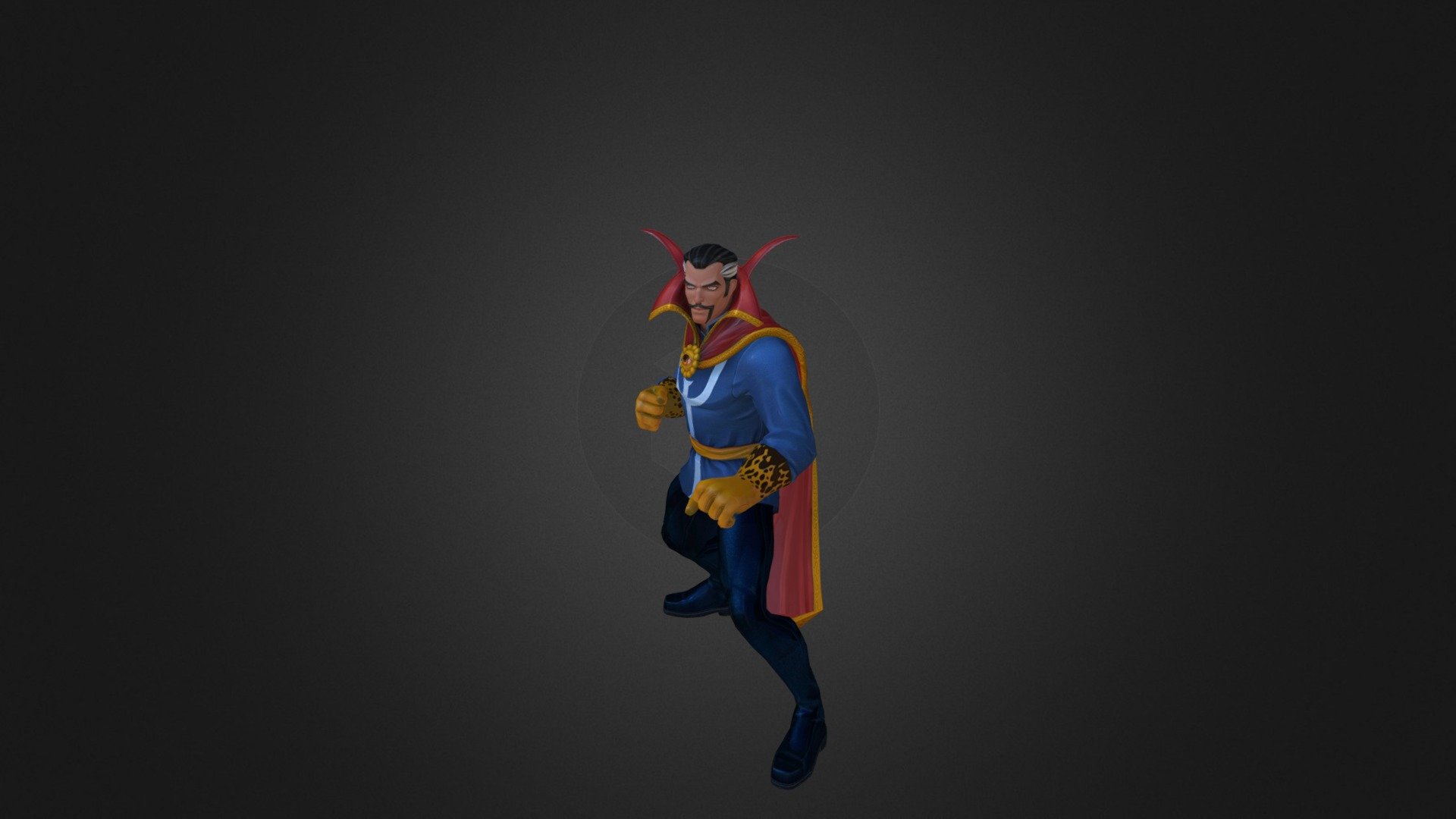 Dr Strange Wide Arm Spell Casting