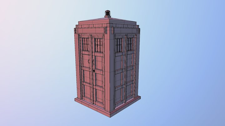 Tardis Model 3D Model