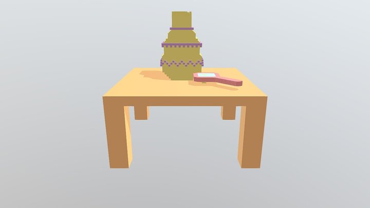 The Ancient Pottery 3D Model