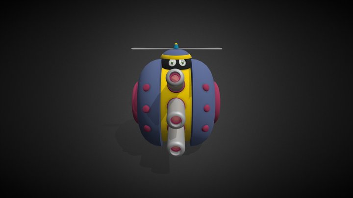 Tripropellan 3D Model