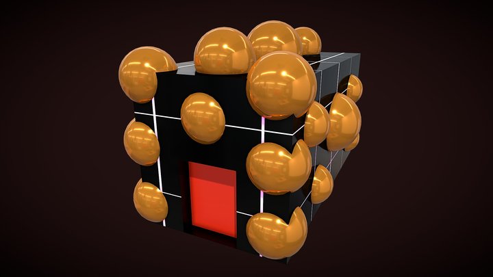 future builging neon – Modello 3D gratuito STL