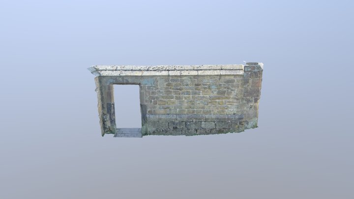 Hardwick Wall Photoscan 3D Model