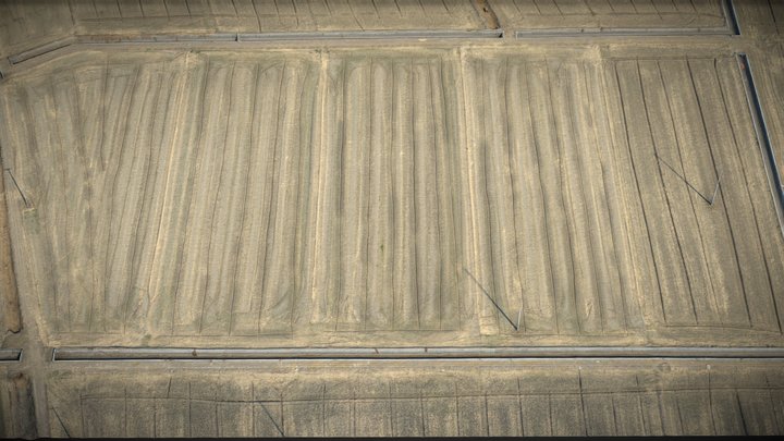 Village, farmland and irrigation canal – Modelo 3D gratuito STL